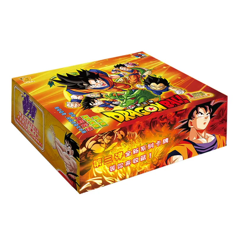 Tarjetas de Dragon Ball para colecci&oacute;n, colecci&oacute;n de cartas Flash 3D, Son Goku, Vegeta IV, juego de cartas, novedad de 2021-1