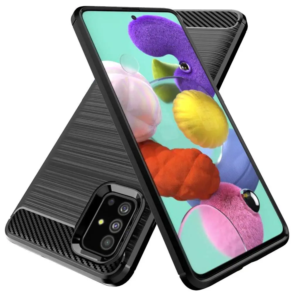 Чехол для Samsung Galaxy A51 A71 A21 A01 A91 A81 A70s A50 A10s A20s мягкий силиконовый чехол из