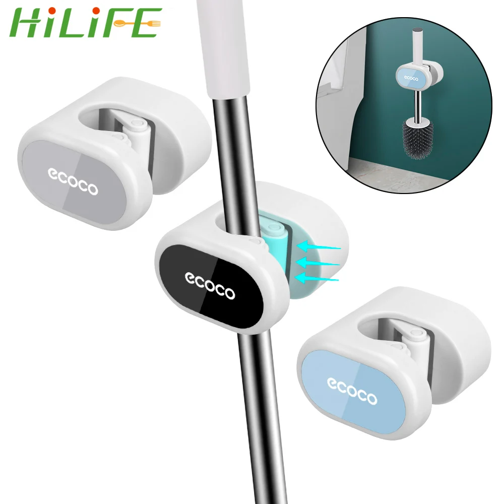 

HILIFE Швабра веник держатель метла вешалка Швабра крючок стойки настенный влагостойкий Дырокол бытовой клей хранения