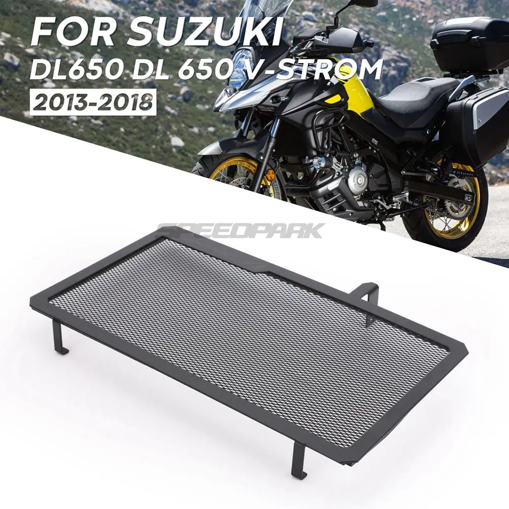 Мотоциклетный радиатор решетка двигателя радиатор Защитная крышка для SUZUKI V-STROM VSTROM DL650 DL 650 13-18