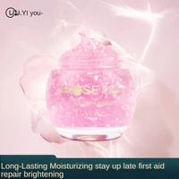 rose petal moisturizing mask stays up late to brighten darken and moisturize facial mask cream ordinary skin care face makeup