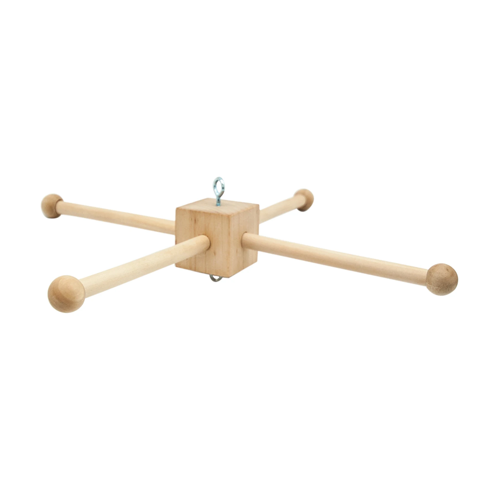 

Toy Hanger Clothes Wooden Mobile Frame Bedroom Photography Props Crafts Hat Infant Gifts For Crib Easy Install Studio Home Decor