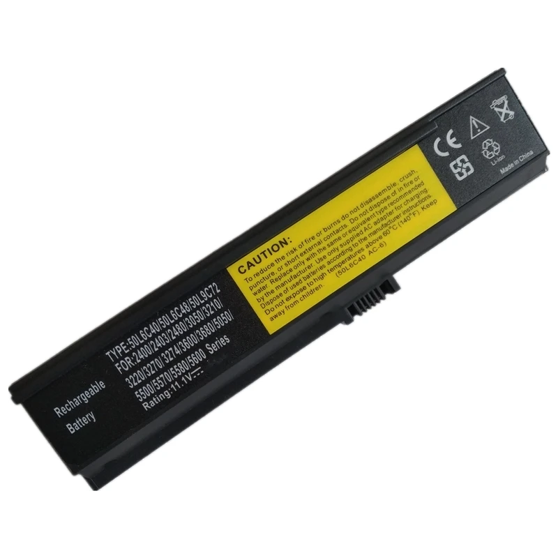 Аккумулятор 50L6C40 50L6C48 для ноутбука Acer Aspire 2400 2480 3050 3210 3220 3274 3600 5030 5050 5500 5580 5600 360x3610 361x