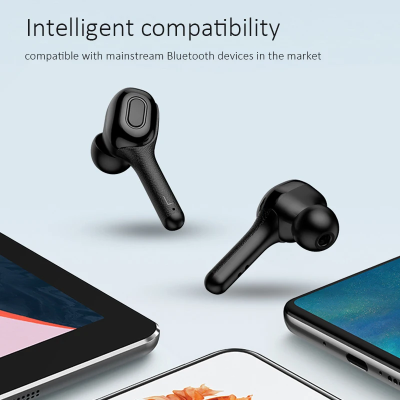 Фото 2020 новые T9S TWS 5,0 Bluetooth наушники беспроводные наушники магнитные стерео звук в ухо гарнитура Led дисплей Hd звонки наушники №2