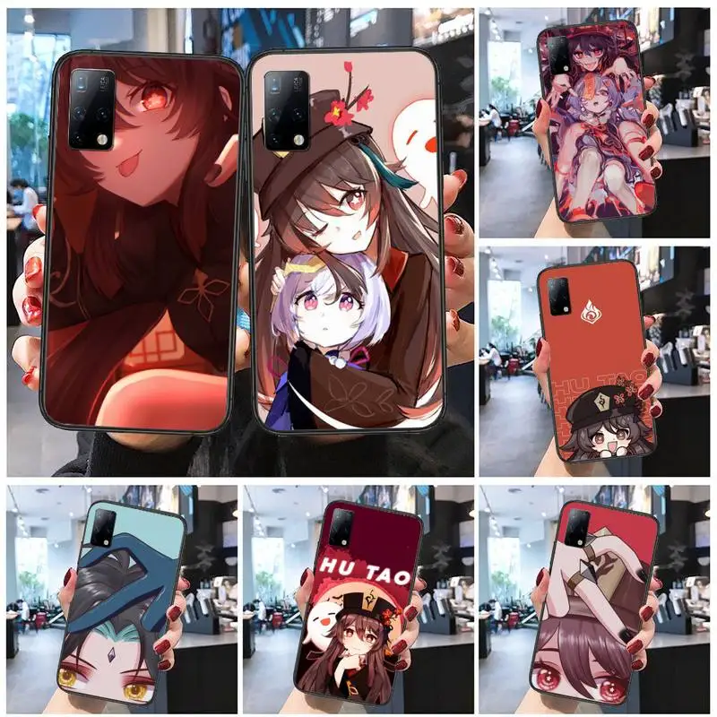

Hu Tao Genshin Impact Phone Case For Xiaomi 9t pro lite 10 MIX 2S 3 note10lite 8 cc9 pro nax fundas cover