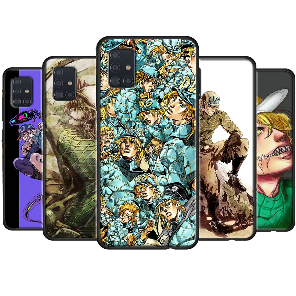 Diego Brando JoJo's Bizarre Case For Samsung Galaxy A12 A32 A52 A72 A52S A21S Note 10 S10 Plus S20 FE S21 Ultra Cover