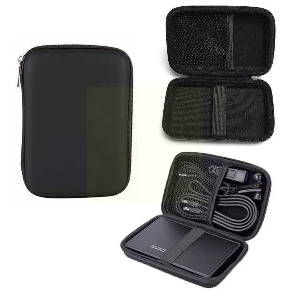 

2.5 Inch Eva Data Cable Receive Headset Storage Bags Storage Usb Hard Multifunctional Disk Mobile Bag Portable Cable U1e3