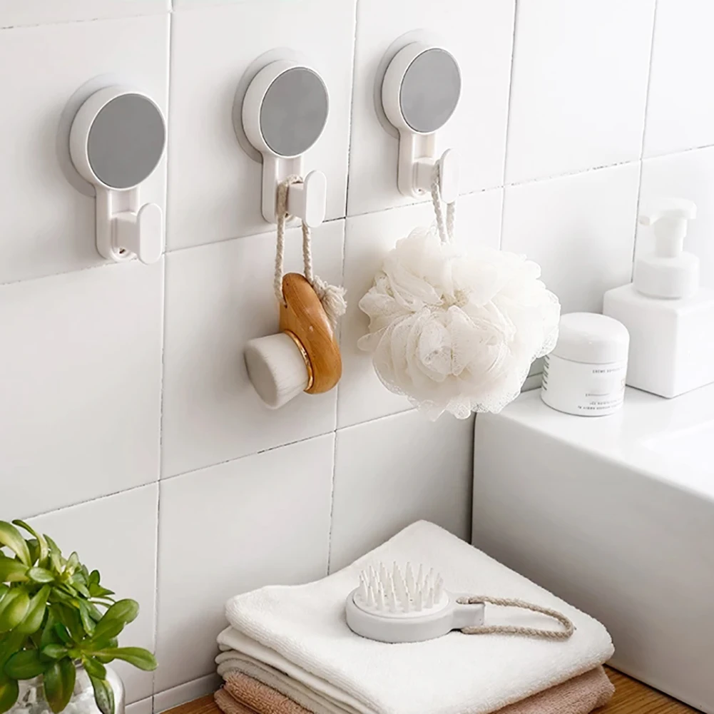 

Adhesive Hook Hanger Wall Mounted Strong Hanger Sticker Hook Traceless for Bathroom Kitchen Refrigerator Hanging Rack Organizer