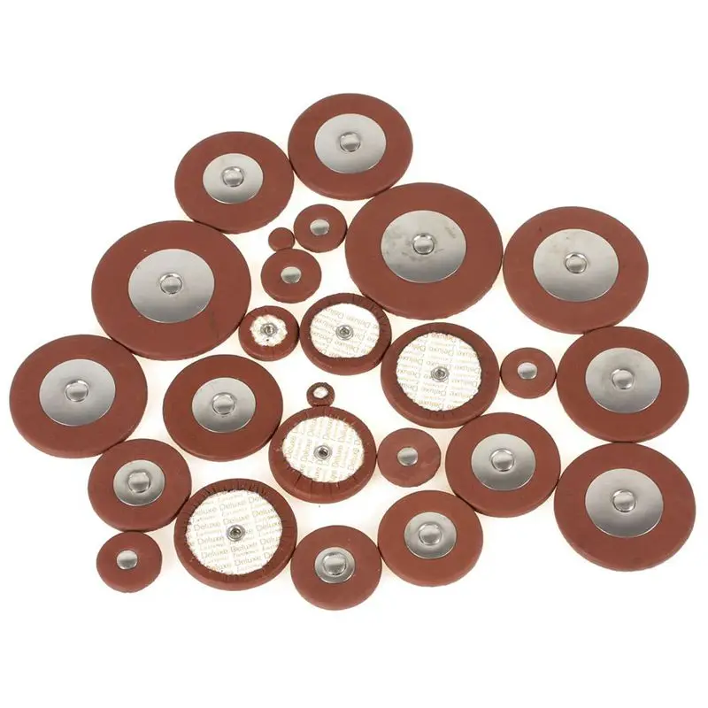 Горячие HG 27pcs Саксофон колодки Sax Овцы кожа Замена для сопрано саксофон
