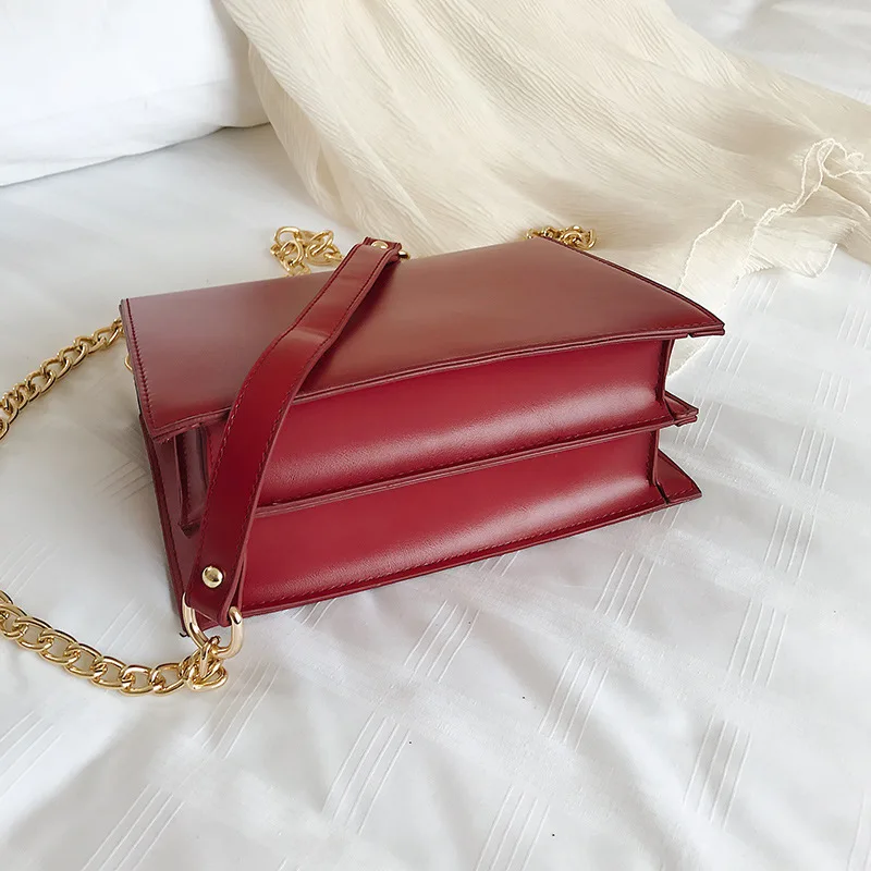 2019 Новый стерео простой Хип Колба сумка цепь Наплечная Сумка | Багаж и сумки