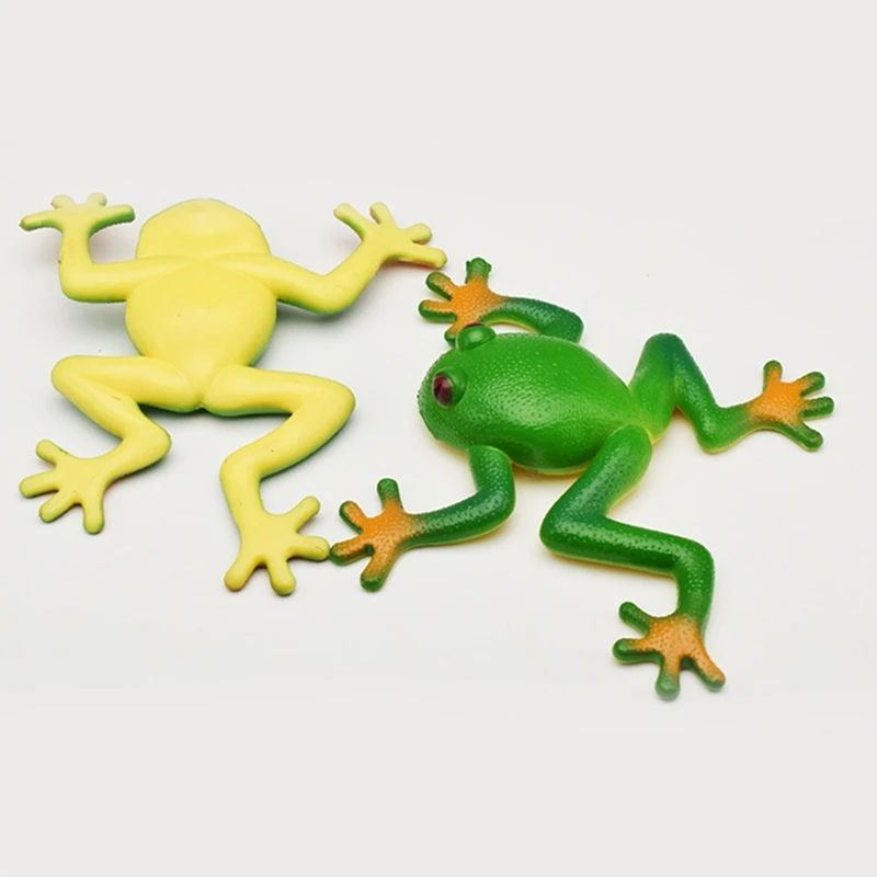 

1PC Halloween Decoration Realistic Frog Scary Novelty Props Squeeze Trick Toy