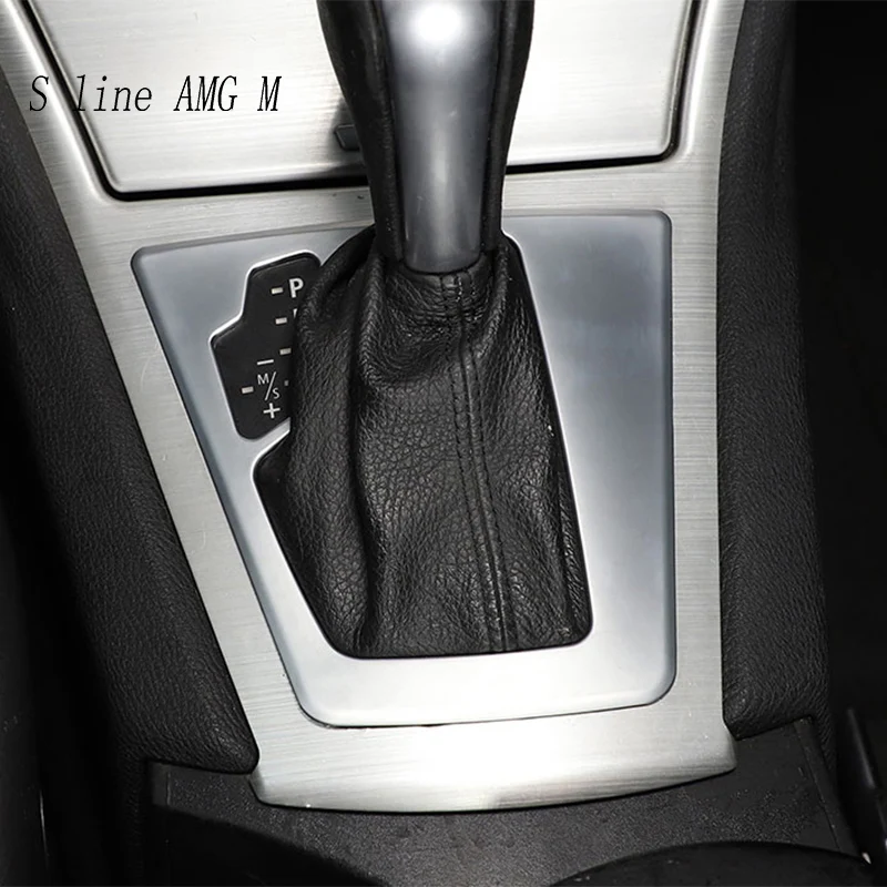 

Carbon Fiber Auto Center Console Gear Shift Panel Decoration Cover Sticker Trim For BMW X3 E83 2006-2010 Car Styling Accessories