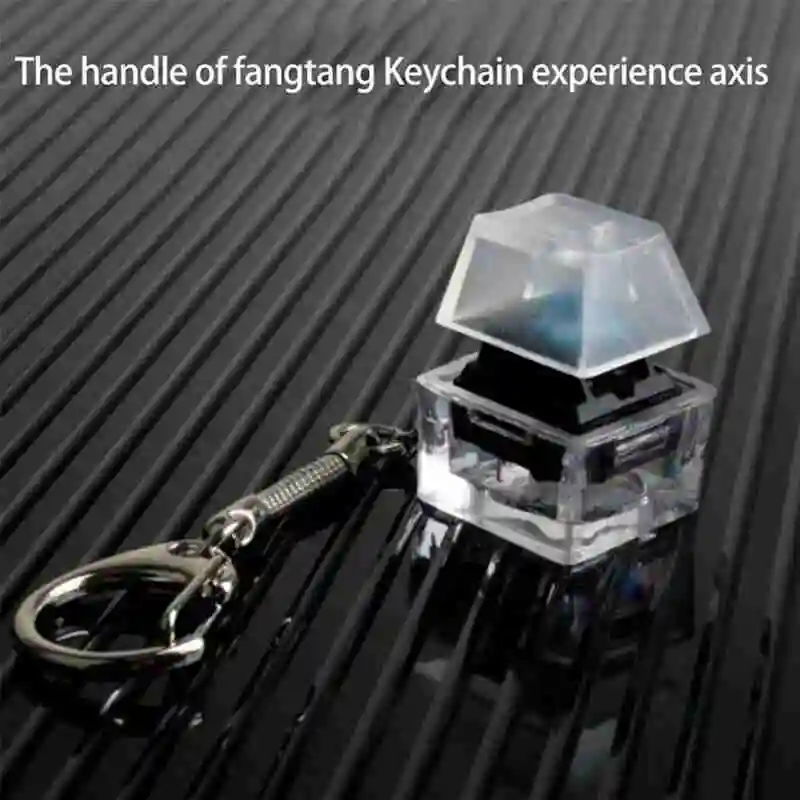 Для MX механический переключатель клавиатуры тестер брелок прозрачный корпус