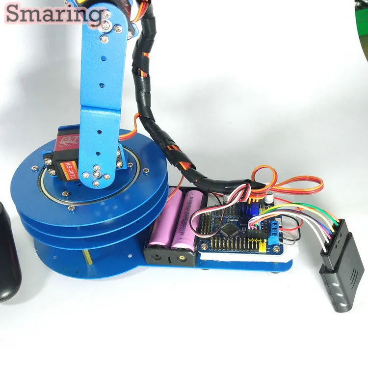 6DOF 4 цвета Multiangle Механическая Роботизированная рука зажим из нержавеющей стали коготь с сервоприводом