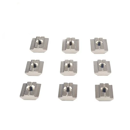 

Factory direct industrial aluminum profile aluminum profile accessories 20/30/40/45 slider nut fastener connector square special