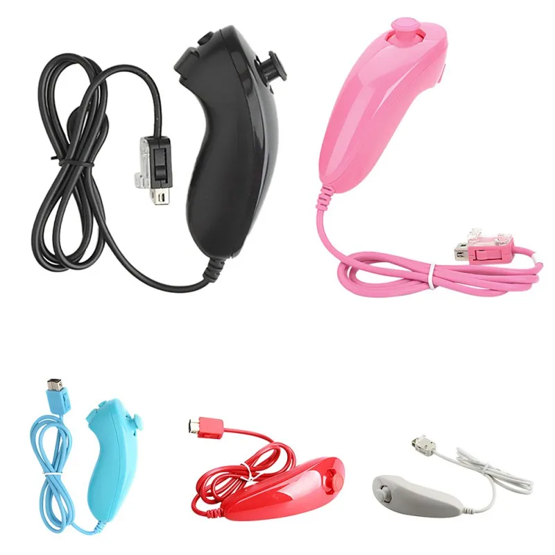Для геймпад для nintendo wii беспроводной пульт дистанционного управления Nunchuck
