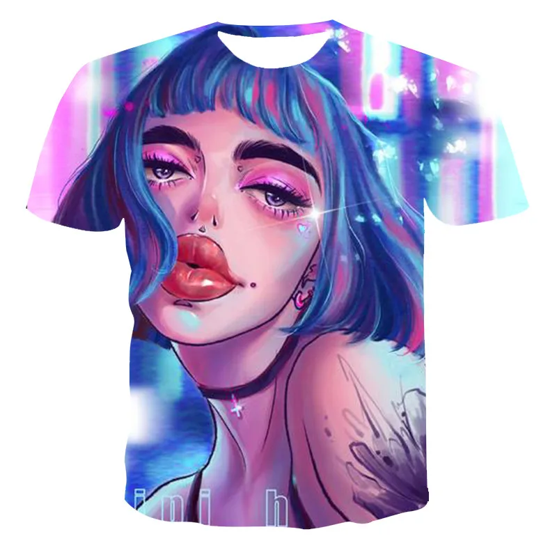 

2021Trend Is The Most Popular Summer In American Games For Men, Women And Children, 3D Streetwear Breathable Polyester T-Shirt