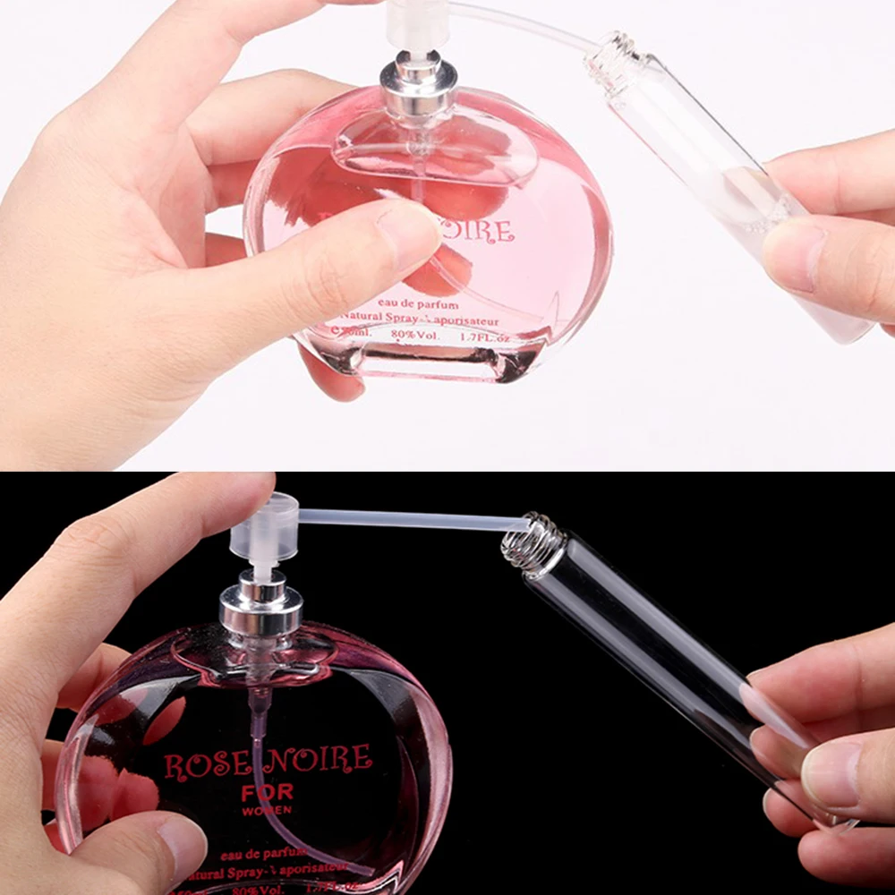 1Pcs Portable Mini Perfume Bottle PET Empty Bottle Cosmetics Bottled Toner Spray Bottle Nebulizer 2ml 3ml 5ml 10ml