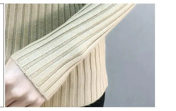 

2019 woman with New style fashion Long sleeve Set head V-neck Sweater