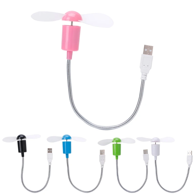 

Flexible Gooseneck USB Mini Cooling Fan Cooler For Laptop Desktop PC Computer Dropshipping