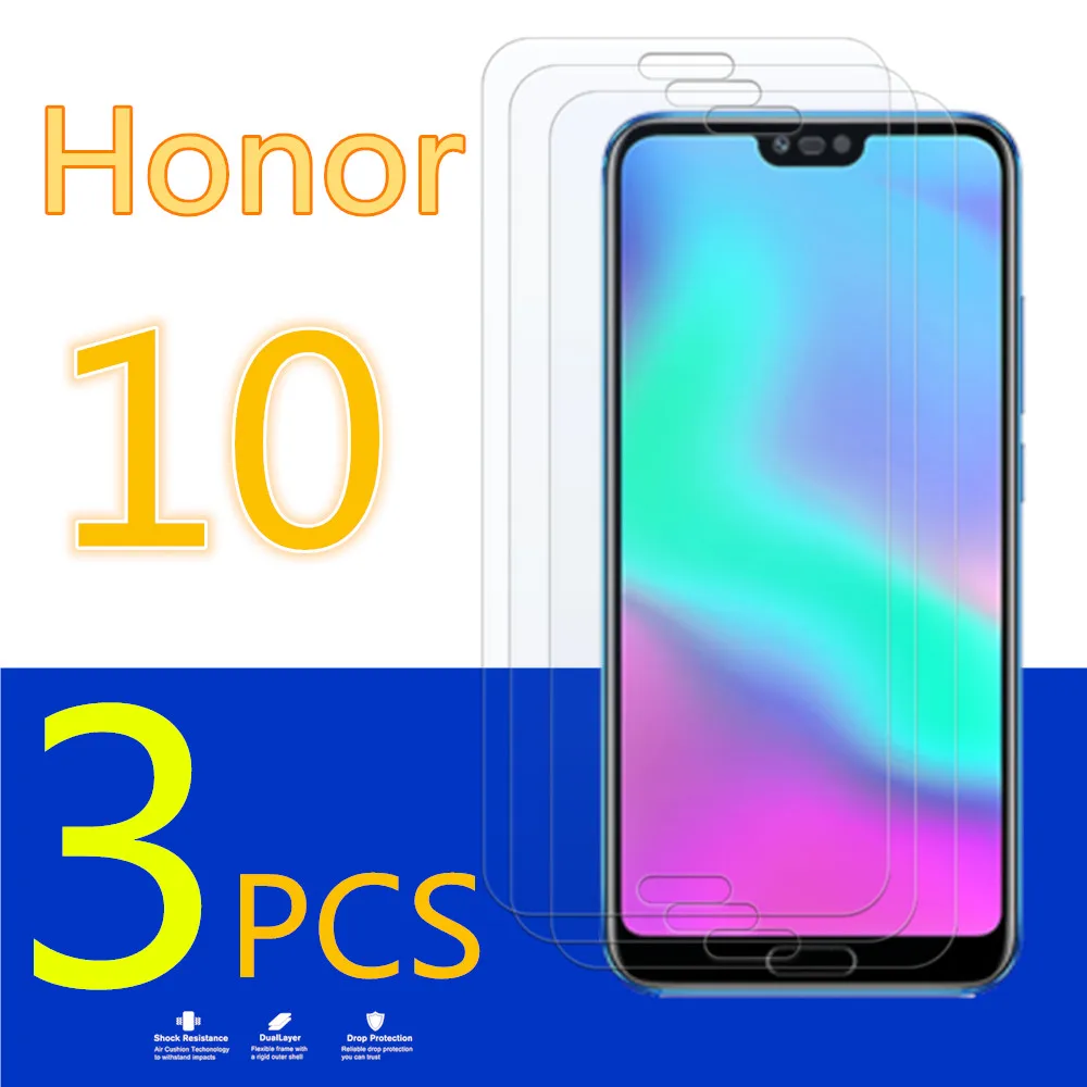 

For huawei honor 10 glass protective screen protection film protector huwei hauwei hua wei honer onor honor10 glas