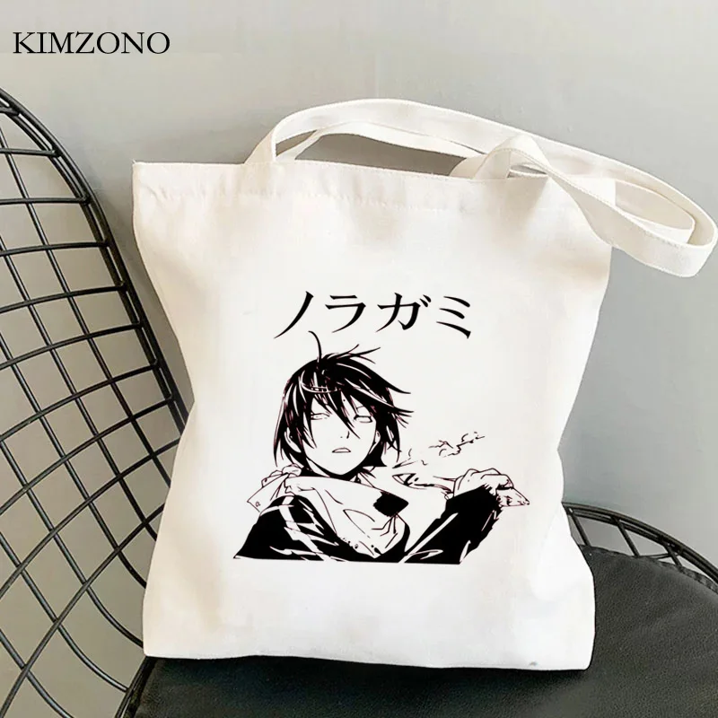

Noragami Yato shopping bag shopping bolso cotton bolsa handbag canvas bag fabric reusable bolsa compra shoping sac toile