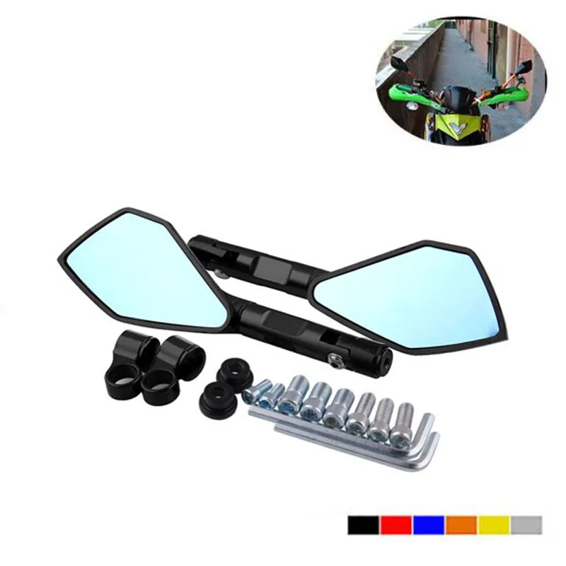 Универсальное мотоциклетное боковое зеркало заднего вида с ЧПУ для YAMAHA ys 150 tmax 530