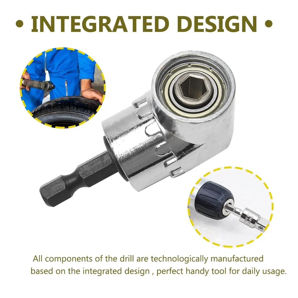 

4pcs 1/4 Hexagonal Shank Universal Hex Shank Drill Socket Adapter Set Easy Install Power Tool Parts