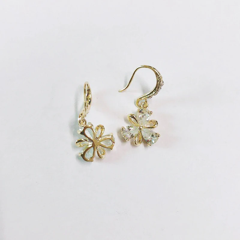 

YULUCH women earrings elegant Jewellery Shiny girls part earring fashion Alloy accessories copper earring ladly simple