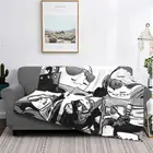 Одеяла Yamada Hizashi, флисовое украшение, моя геройская академия, многофункциональное теплое одеяло для дивана, офисное одеяло