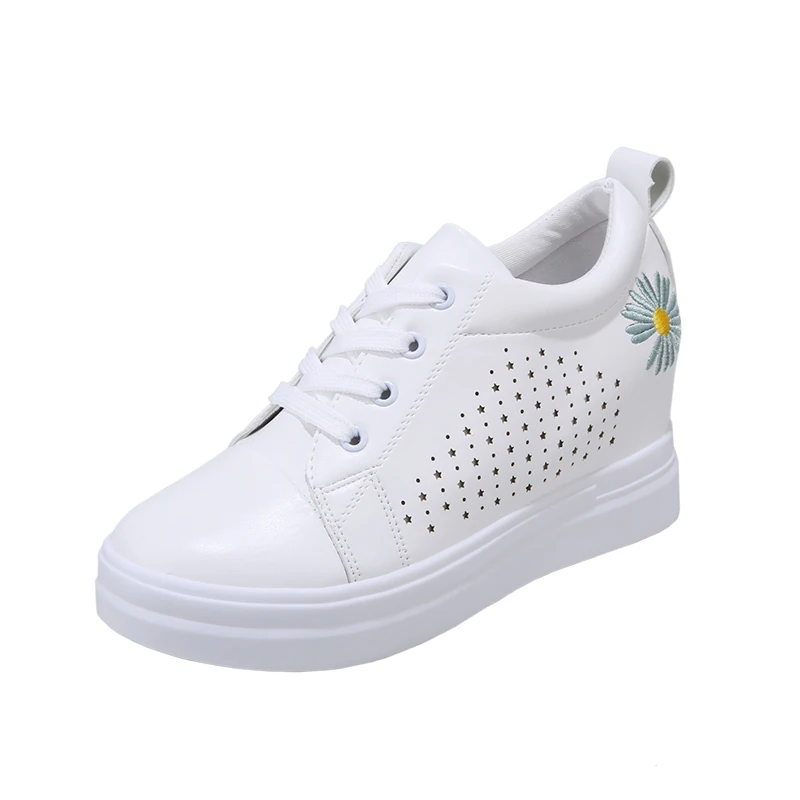 

Women's Shoes Platform Female Footwear Increas Height Casual Sneaker Loafers With Fur Round Toe Clogs New Dress Small Slip-on Br