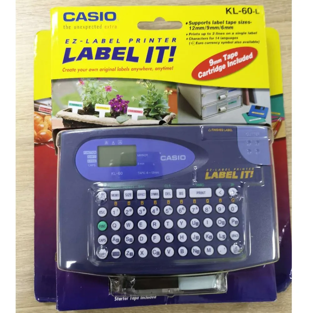 Оригинальный принтер для этикеток Casio портативный подходит 6/9/12|Ленты принтеров| |