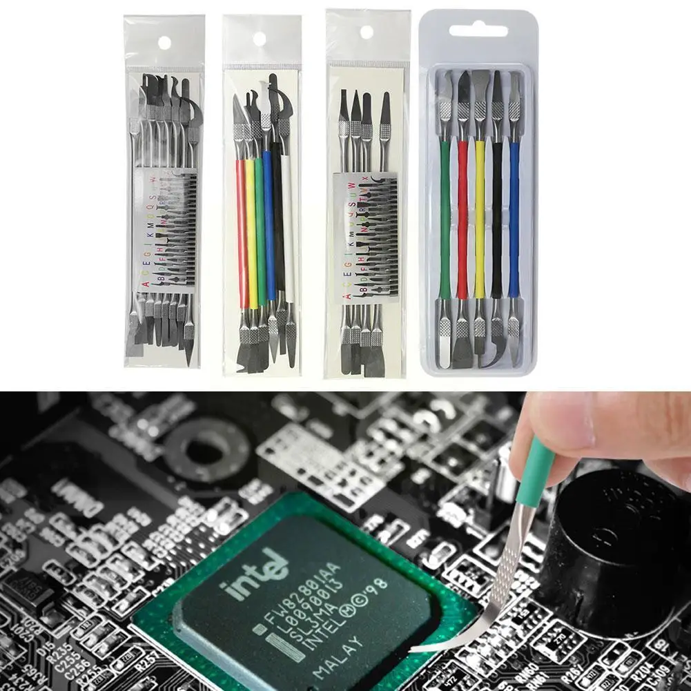 1pc Multifunctional Thin Rubber Removal Knife Cpu Repair Blade Motherboard Tool Disassembly Chip And Prying T6c6 | Электроника