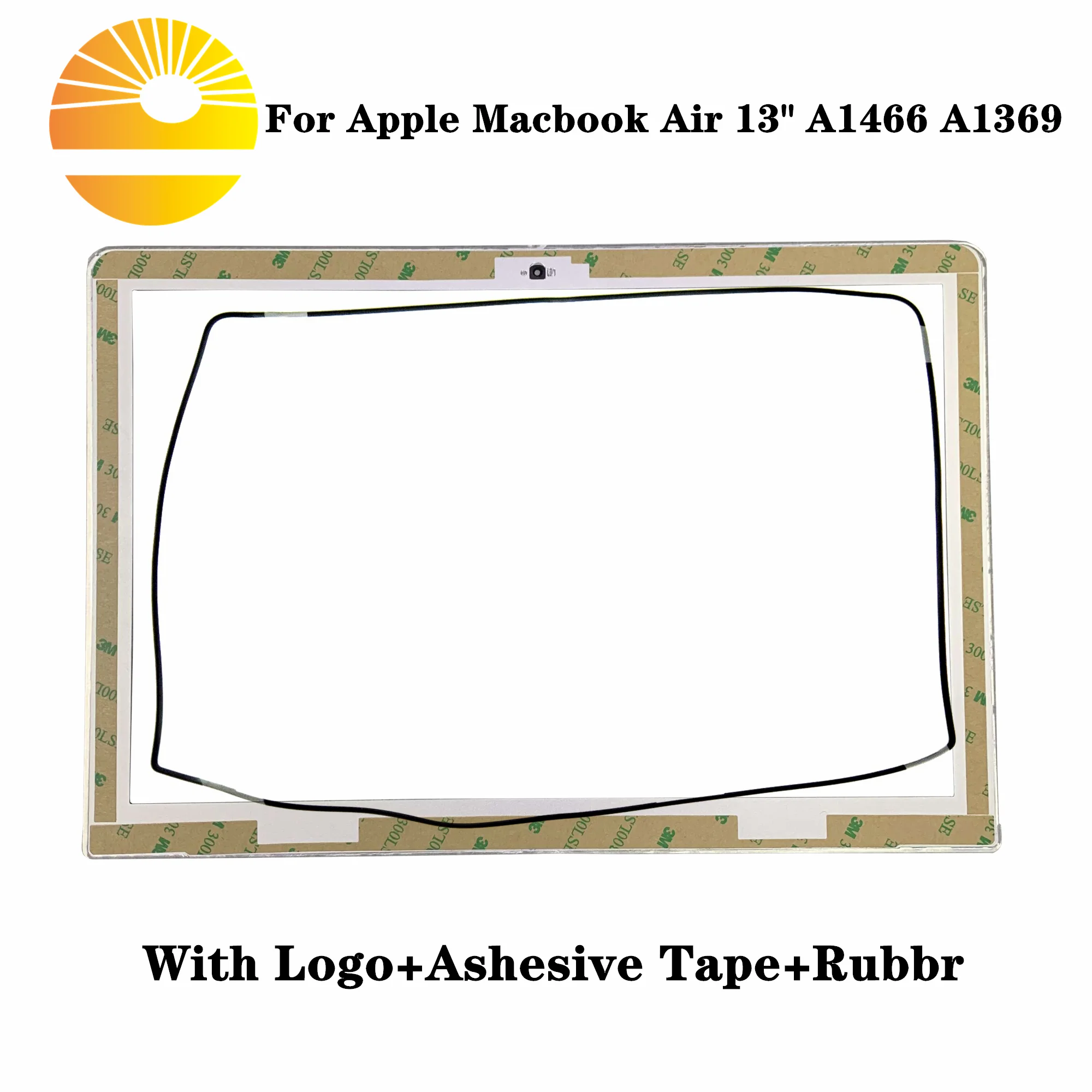 Оригинальная передняя рамка для Apple Macbook Air 13 &quotA1466 A1369 2010 2015 B (с резиновой рамкой