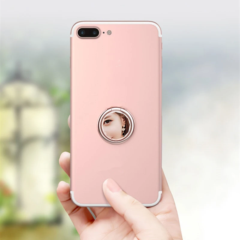2 шт., зеркало для мобильного телефона, кольцо на палец для iPhone, смартфона, подставка, держатель, автомобильное крепление, подставка, универсальный держатель для телефона