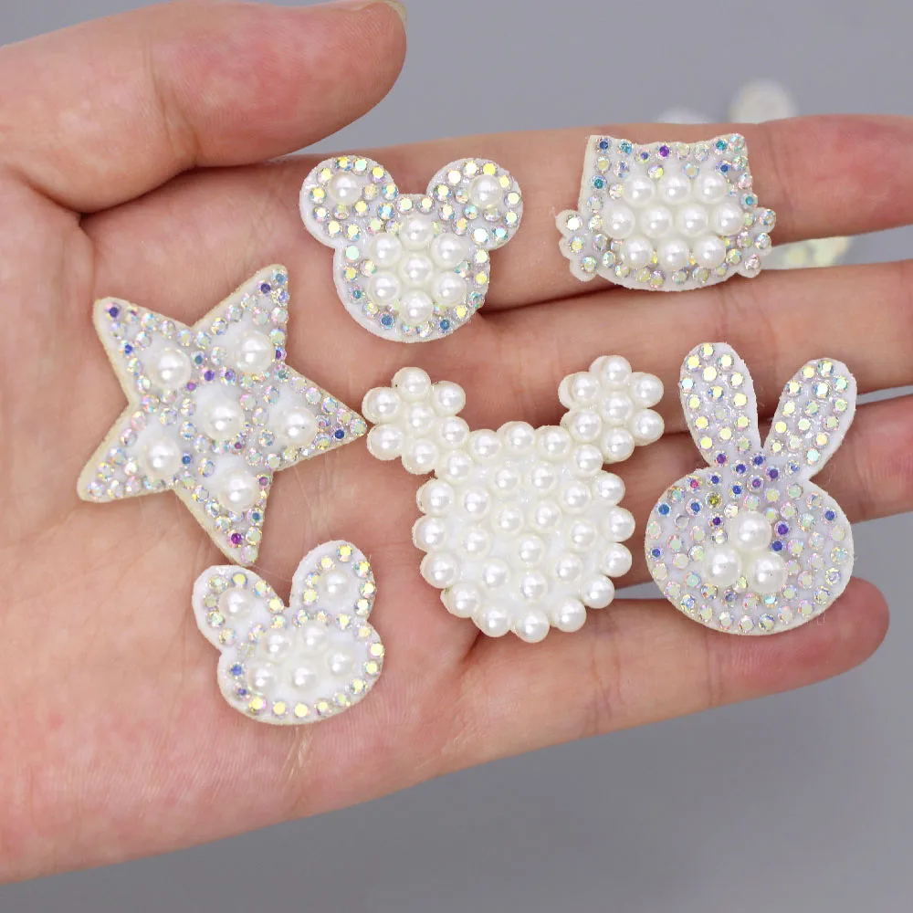 10 шт. декоративные нашивки в форме звезды/мыши/кролика/кота | Дом и сад