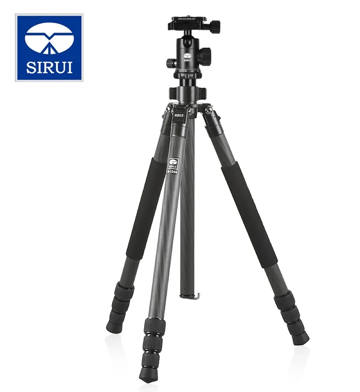 

Штатив Sirui R1204 + G10KX из углеродного волокна для SLR-камеры Стабильный Портативный Профессиональный облачный штатив