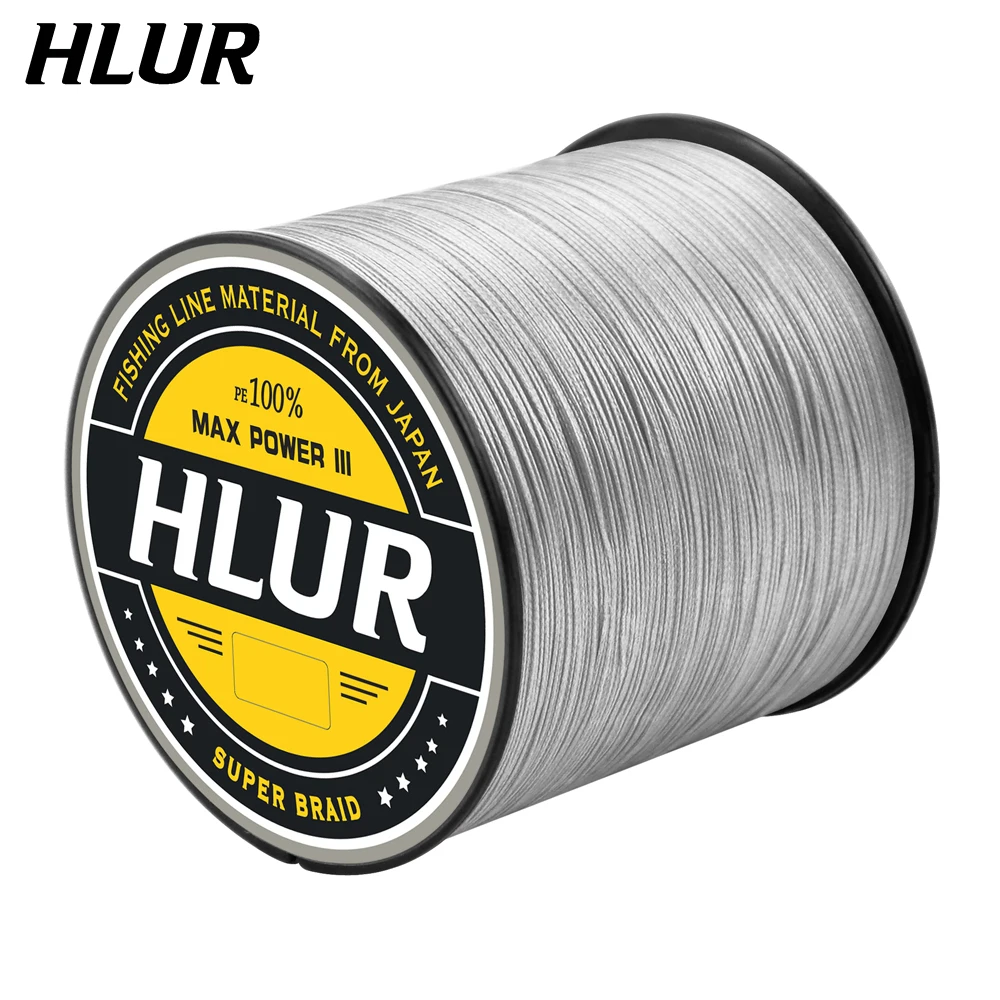 HLUR Fishing Line Braided 9 Strads 1000M/500M/300M Super Strong Multifilament Fishing line Carp Fishing