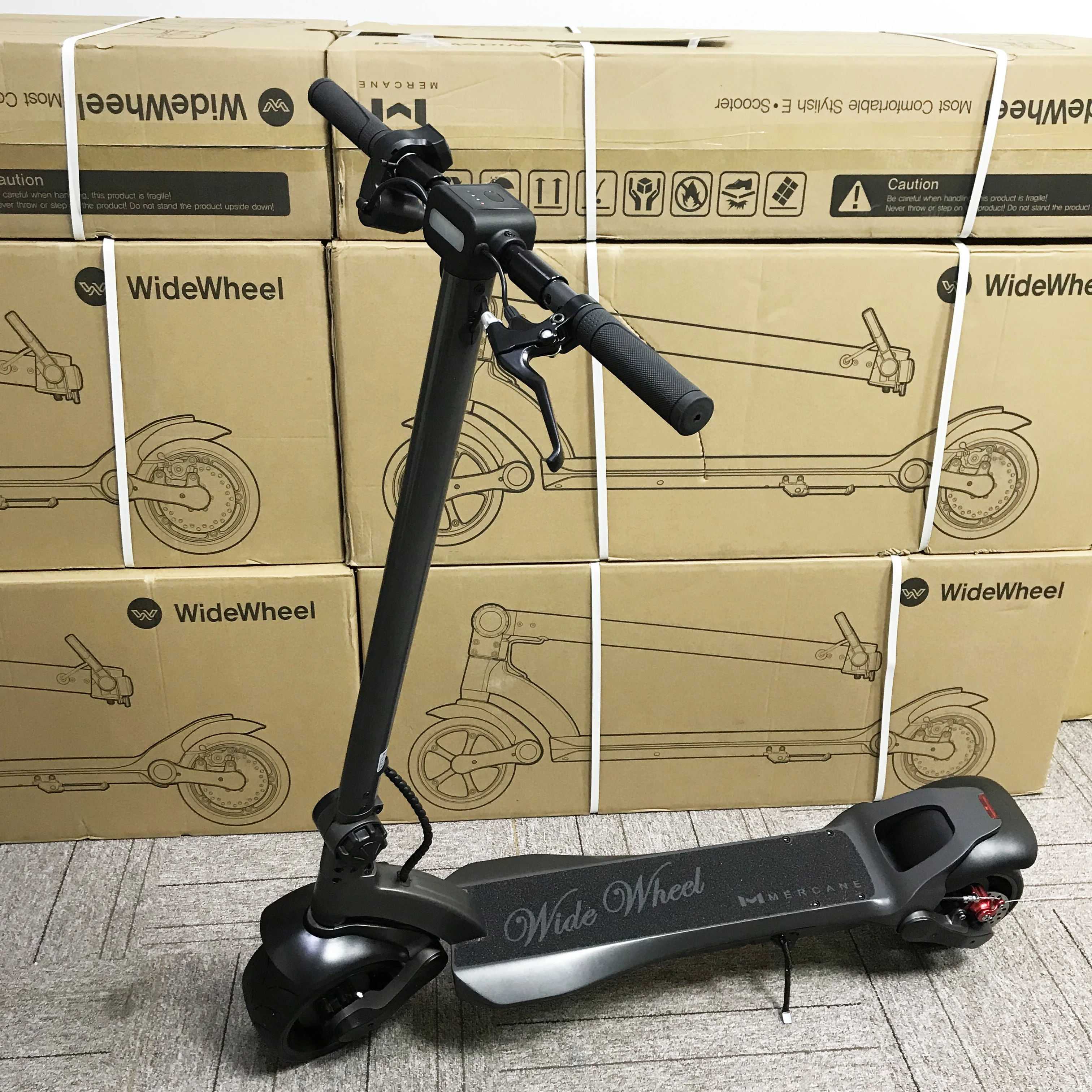 2021 EU Stock Mercane Widewheel широкое колесо KickScooter 48V 500W / 1000W двойной мотор складной умный