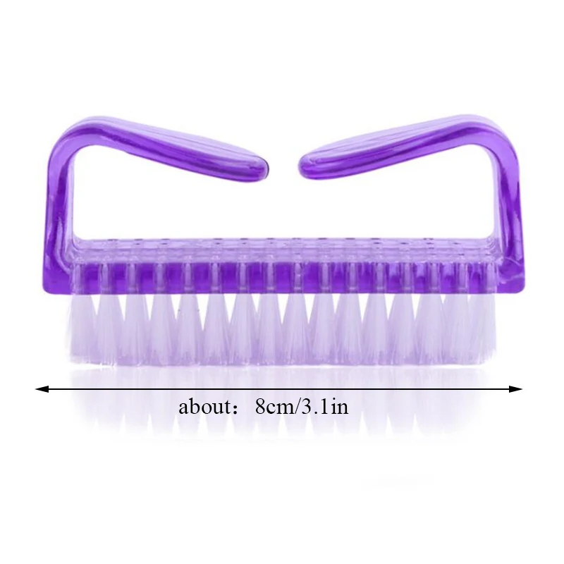

Soft Manicure Nail Cleaning Scrubbing Pedicure Tool Large Nail Dust Brush Makeup Brush Powder Remove Nail Care Accessories