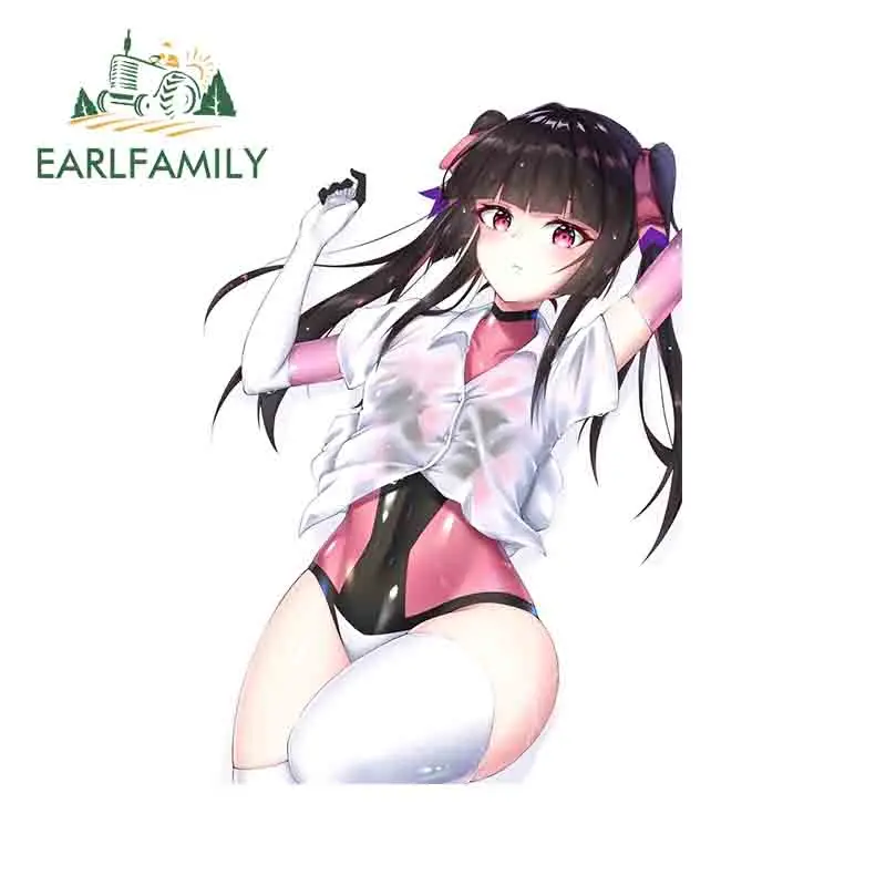 

EARLFAMILY 13 см x 9,1 см для боди, трико, автомобильная наклейка для девочек, индивидуальная Водонепроницаемая наклейка, Забавный ноутбук, багажник...