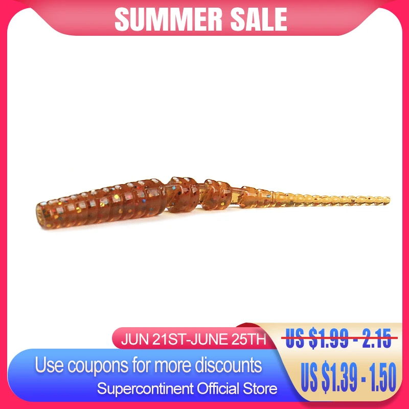 2020 суперконтинента 4 см 5 Мягкая приманка для рыбалки мягкая искусственная Хищник