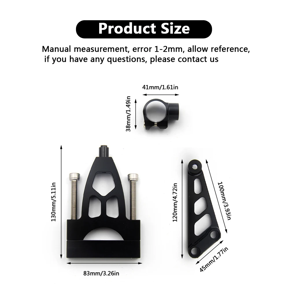 Мотоциклетный демпфер с ЧПУ стабилизатор рулевого управления кронштейн