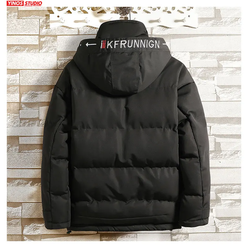 Дропшиппинг 2019 уличная куртка с высоким воротником однотонная карго зимняя