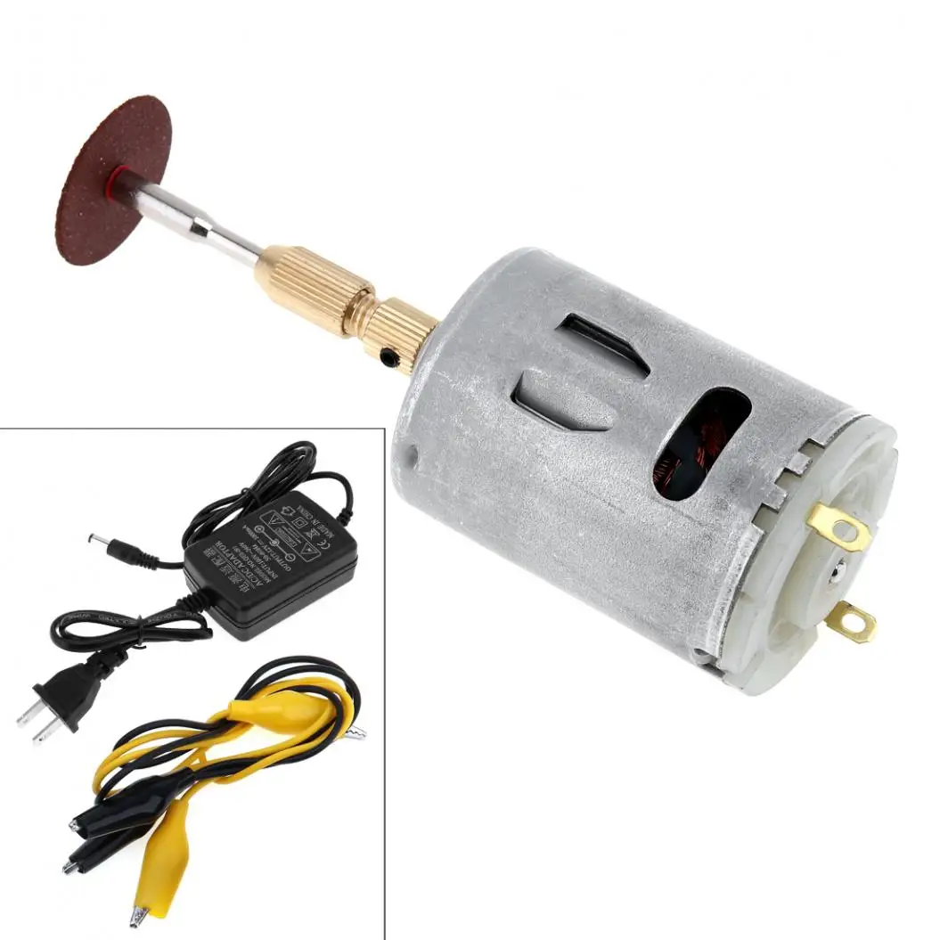 DC 12V 1A Mini 545 Электрический полировщик с мотором режущий станок инструменты 3 175 мм