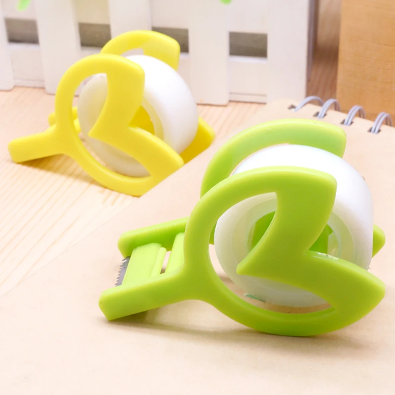 Портативный Васи диспенсер для Ленты Прозрачная Клейкая Лента Резак маскировки