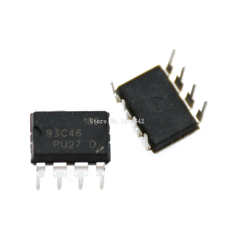 10 шт. AT93C46 93C46 DIP-8 EEPROM 64x16 Dip8 IC новый | Электронные компоненты и принадлежности