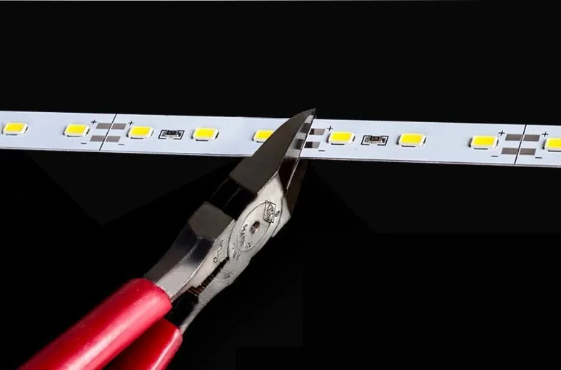 50pcs 100CM smd5050 5730 led hard strip LED Bar Light with V cover Kitchen rigid DC12V showcase closet cabinet light | Лампы и