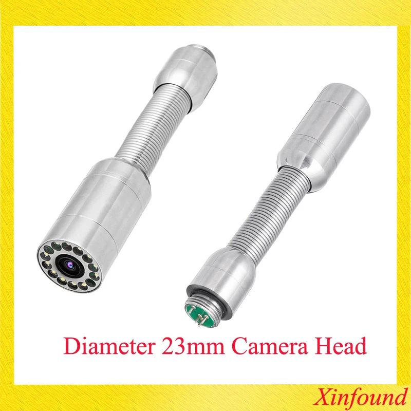 Внешний диаметр 23 мм длинная пружинная трубка головка камеры для осмотра