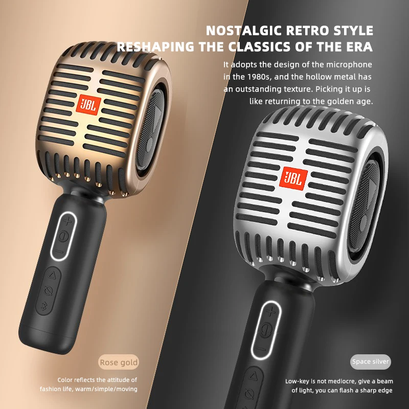 Профессиональный караоке-микрофон JBL KMC 600 Портативный беспроводной